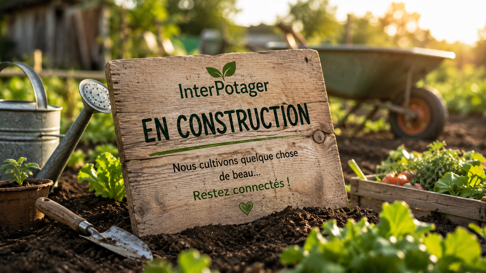 InterPotager en préparation
